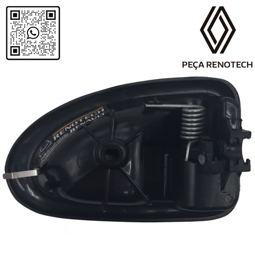 RN 678054 8200678054 PUXADOR INT. ESQ. DA PORTA CLIO II CINZA - 2